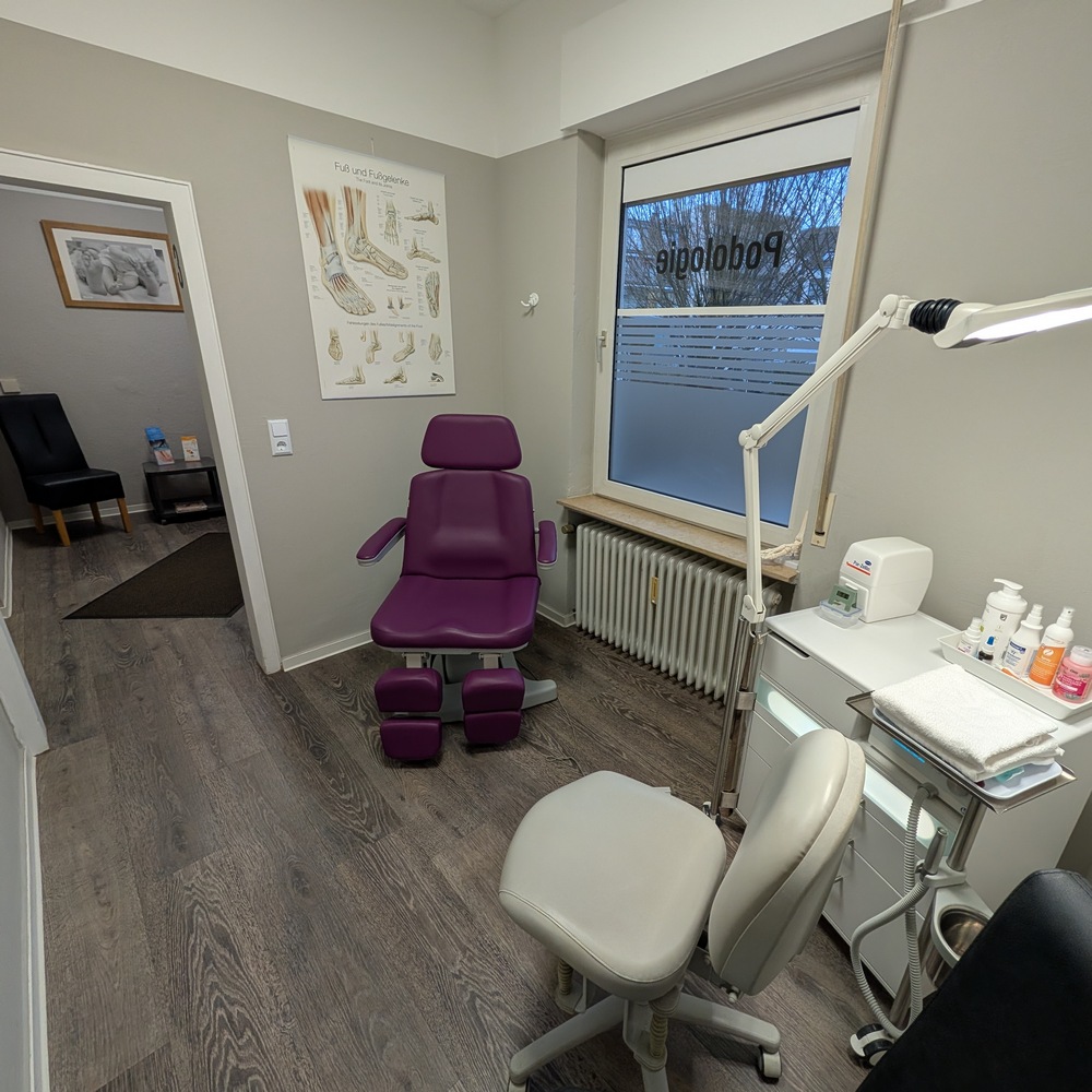 Podologie Praxis – Behandlungsbereich